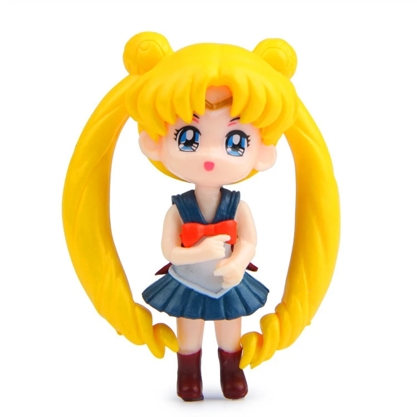 4pcs/set Janpanese Anime Sailor Moon PVC Doll Figure Collections Toys Gifts 4 styles | Игрушки и хобби