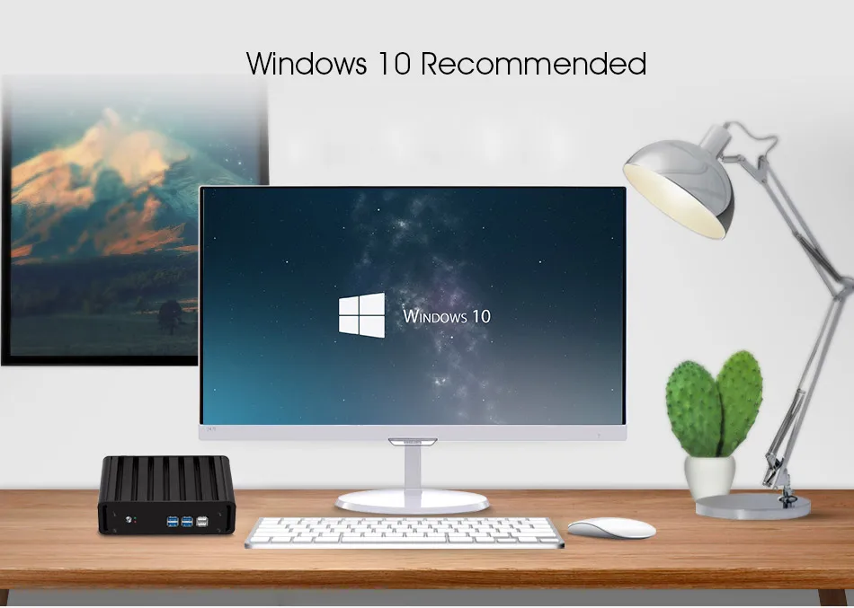 XCY X31 Мини ПК i7 7500U i5 7200U i3 7100U Windows 10 компактный настольный ПК в формате 4K UHD, HTPC HDMI 300 м Wi-Fi Gigabit Ethernet 6xusb