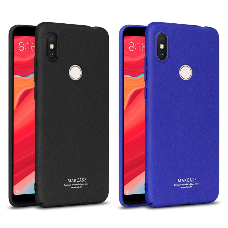 iMak Cowboy Frosted Shell Hard Cover Phone Case For Redmi Y2 + Screen Protector Film Xiaomi S2 |