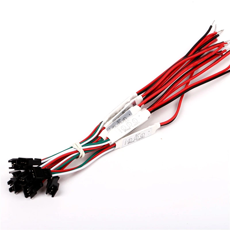Мини контроллер RGB DC5 24V SP002E с 3 кнопками микроконтроллер для Dream полноцветная