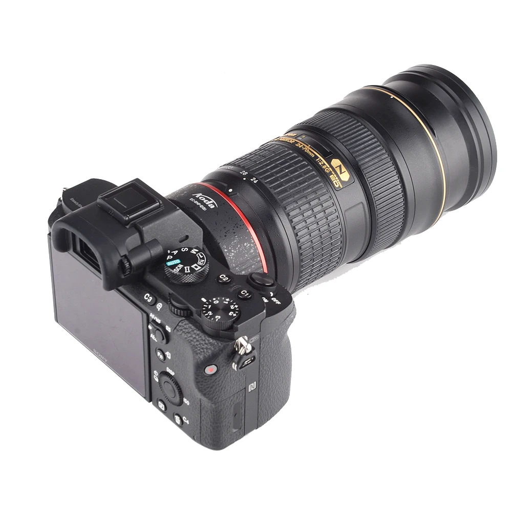 Адаптер для крепления объектива SETTO с автофокусом для объектива Nikon F для камеры sony E Mount A7R2 A7RIII a7r III A7II A6300 A9 A6500 A7R Mark II
