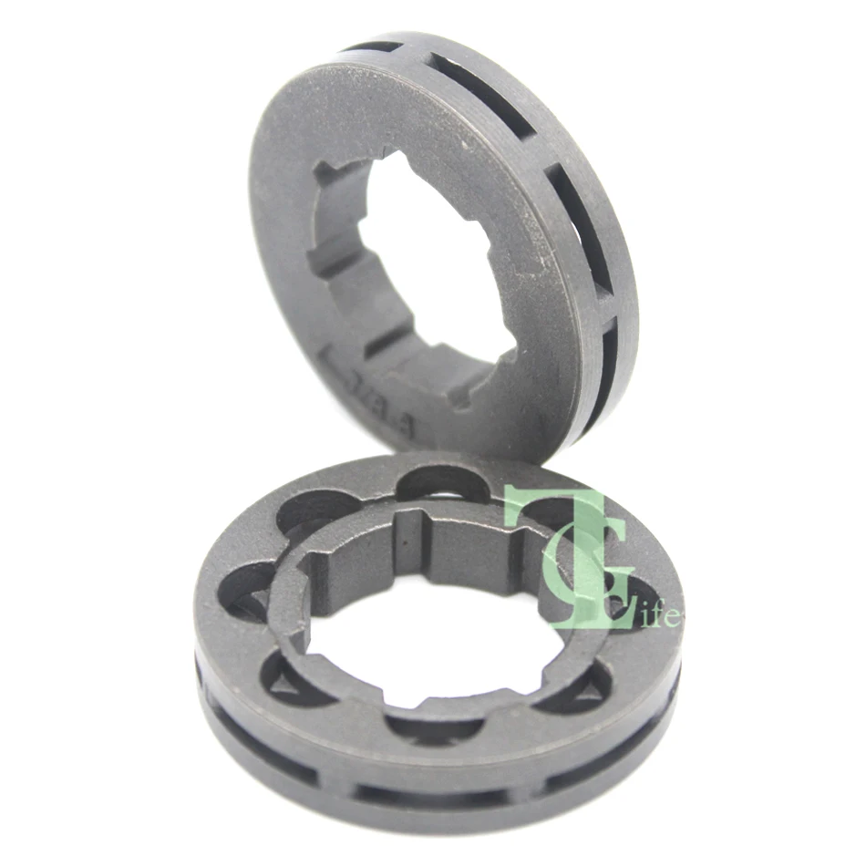 2 шт. звездочка цепного привода 3/8 дюйма 8 т для HUSQVARNA 266 268 272 281 288 298 362 365 371 372 385 390 394 395