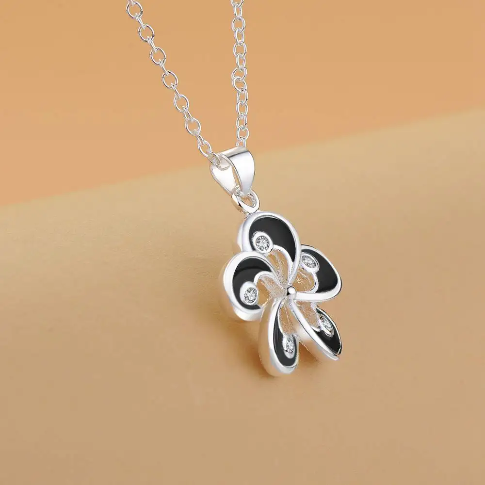 Свадебный подарок красивые ювелирные изделия из серебра 925 пробы цепочка