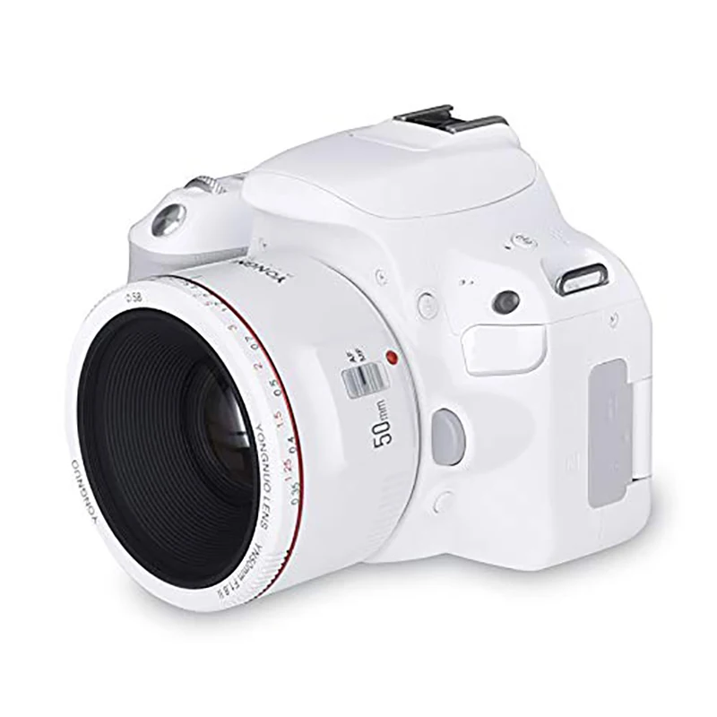 Объектив для камеры Canon EOS 70D 600D 5D2 5D3 DSLR объектив 50 мм F1.8 II 0 35 М|Объективы