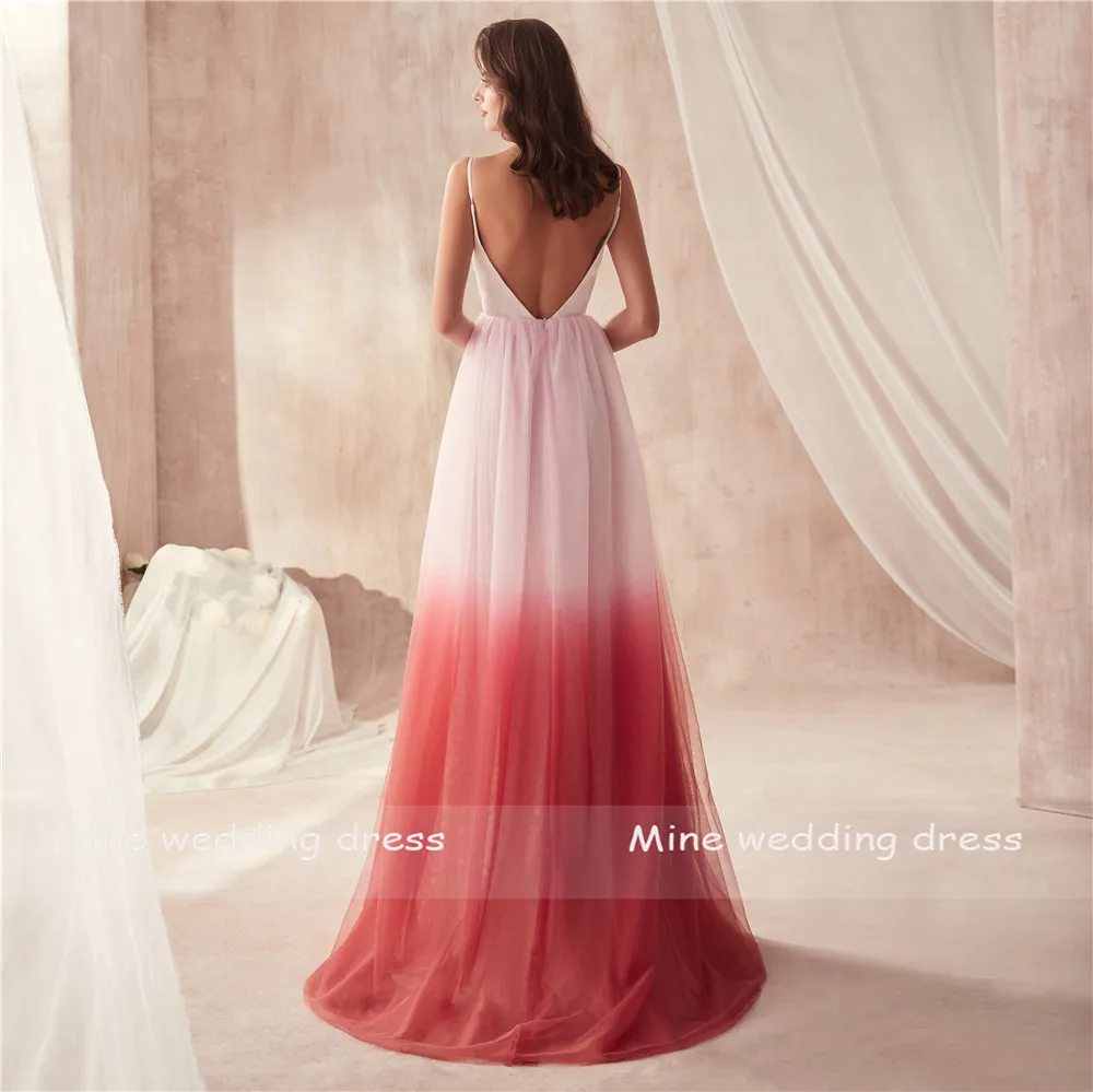 Платье трапециевидной формы на тонких бретельках модное разноцветное платье для