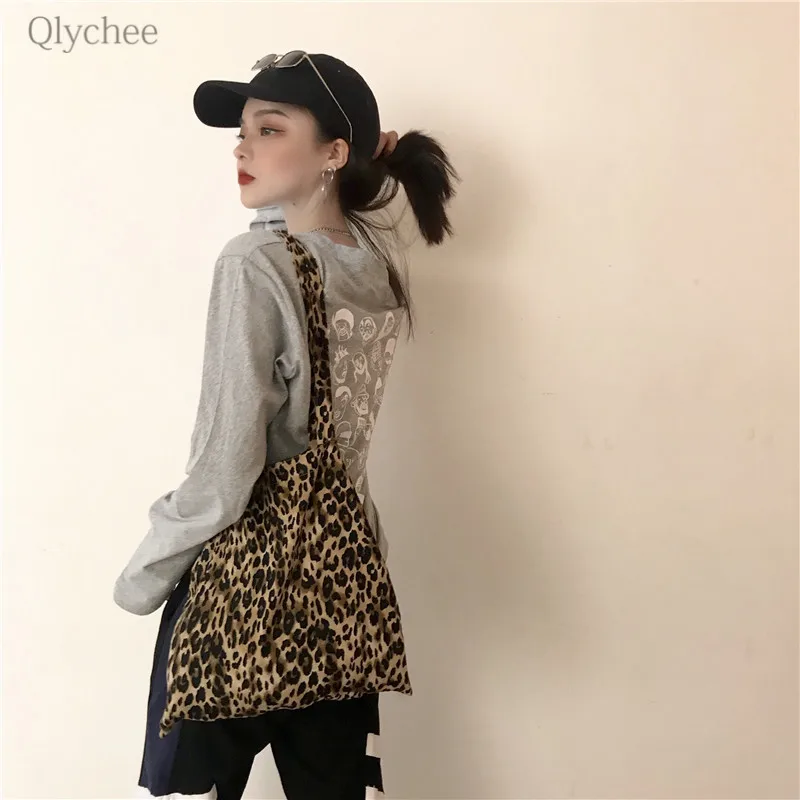 Qlychee длинная футболка с принтом на спине и круглым вырезом женская длинными