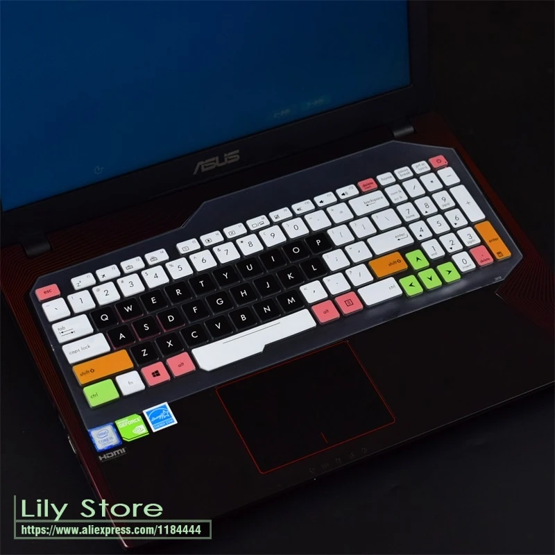 Защитный чехол для клавиатуры Asus Rog FX73VD KX53VE FX53VD ZX53VE ZX73VD GL553 FX553 ZX53VD GL553vw 15