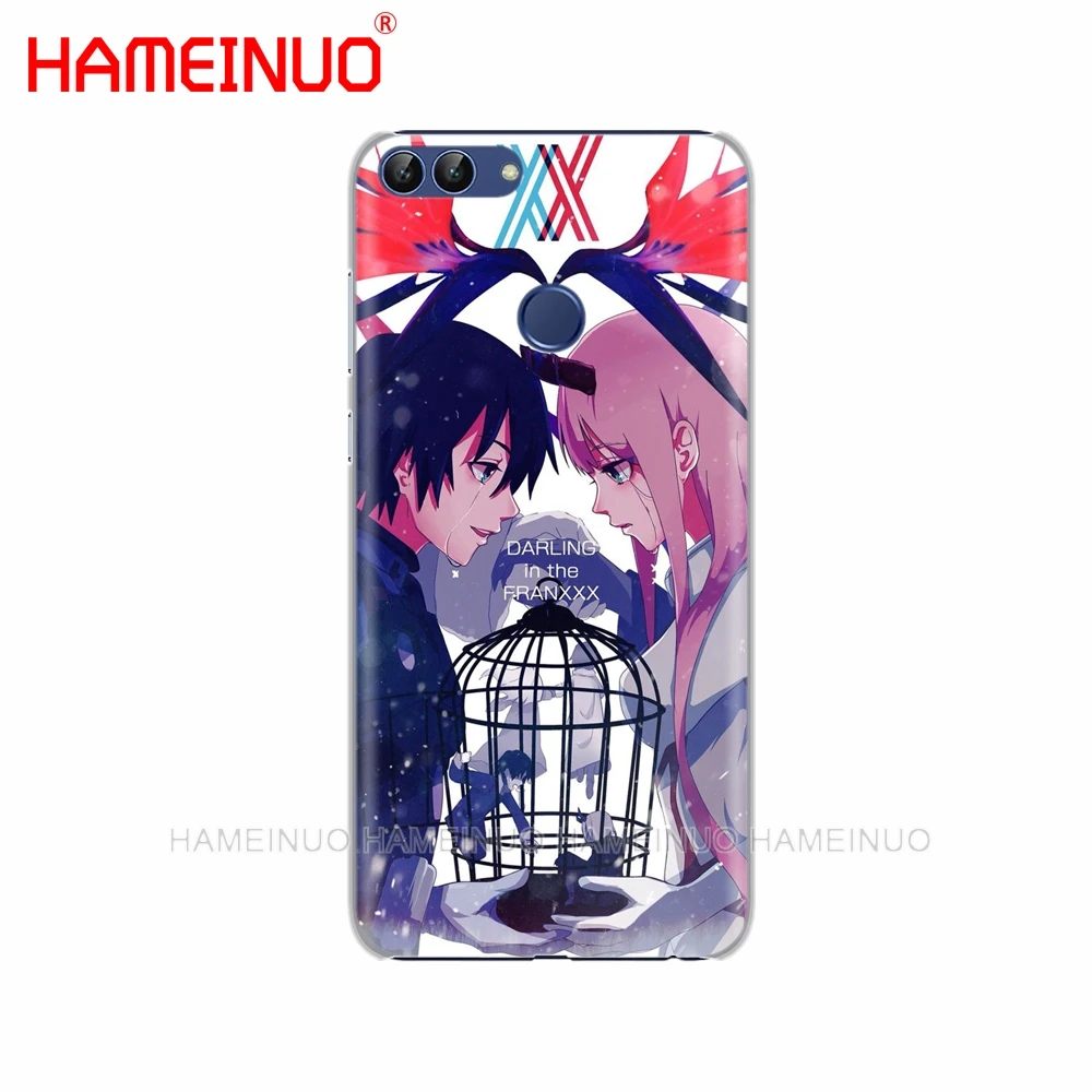 HAMEINUO дорогой в FranXX чехол для сотового телефона huawei Honor7C Y5 Y625 Y635 Y6 Y7 Y9 2017 2018 Prime PRO |