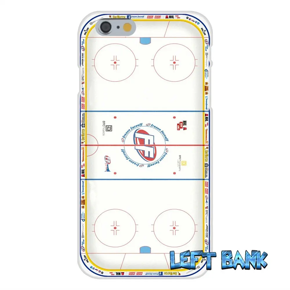 Мягкий Силиконовый ТПУ Прозрачный чехол для хоккейного катка Samsung Galaxy Note 3 4 5 S4 S5