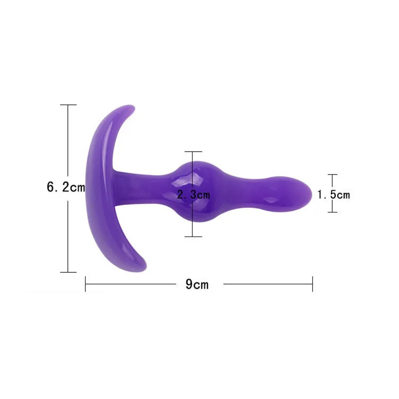 3 стиля силиконовые Анальная пробка Анальный гелевый игрушки реальное ощущение