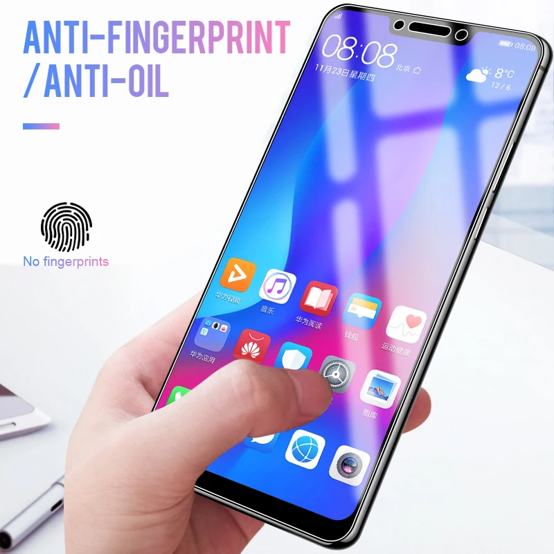 Закаленное стекло 9D для Huawei honor 20 pro lite защитное покрытие 9 matte mate 10 Pro|Защитные