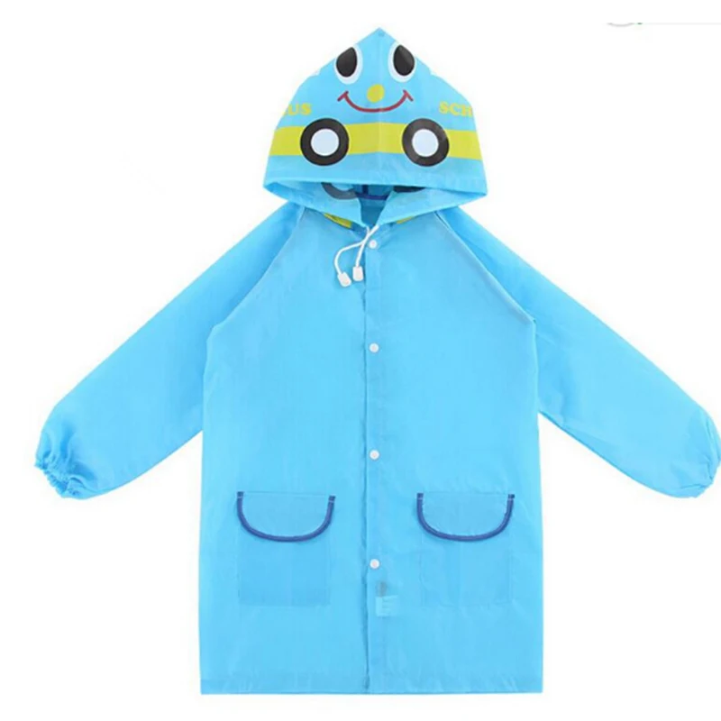 Водонепроницаемый детский дождевик в стиле животного автомобиль кролик Ранняя