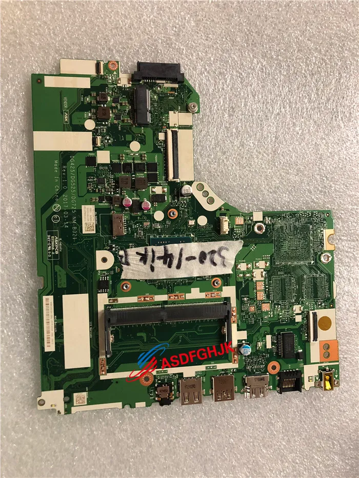 Оригинальный Для Lenovo IdeaPad 320 15AST Материнская плата ноутбука DG425/DG525/DG725 NM B321