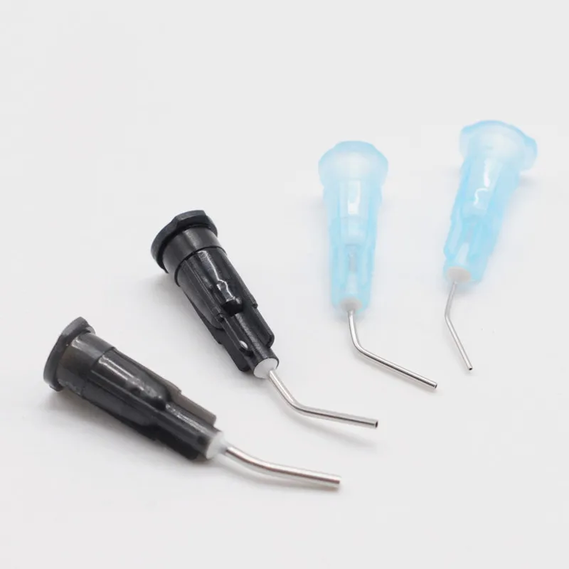 

Dentist Acid Reagent 18/20/22/25G Flush Elbow Bent Needle Tips Irrigation Needle