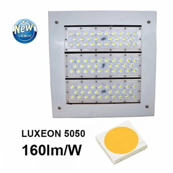 100 W 150 w светодиодная подсветка канапе для АЗС 160LM/W 5 лет гарантии IP66 PF> 0,98 хорошее качество