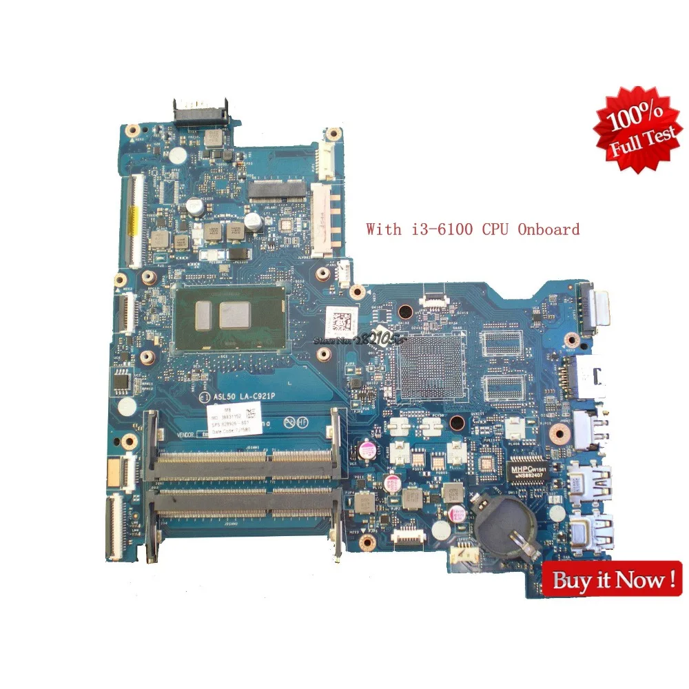 Материнская плата Nokotion ASL50 для ноутбука hp 15 AC 250 G4 828182 001 601|Материнские платы| |