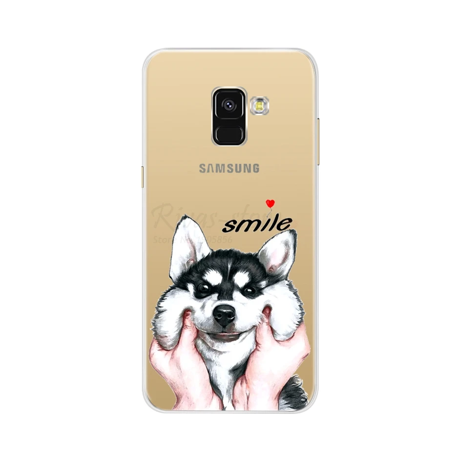 Хаки Для samsung Galaxy A8 Чехол samsung A8 Plus A730F силиконовый мягкий ТПУ чехол для телефона для Galaxy A8 A 8 A530 Hoesje - Цвет: Хаки