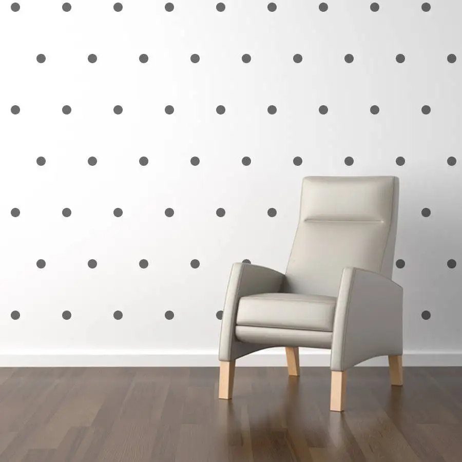 

Mini Polka Dots Wall Sticker Set Living Room Playroom Kids Bedroom 100pcs /lot Removable Home Decoration Art Wall Decor ZA759