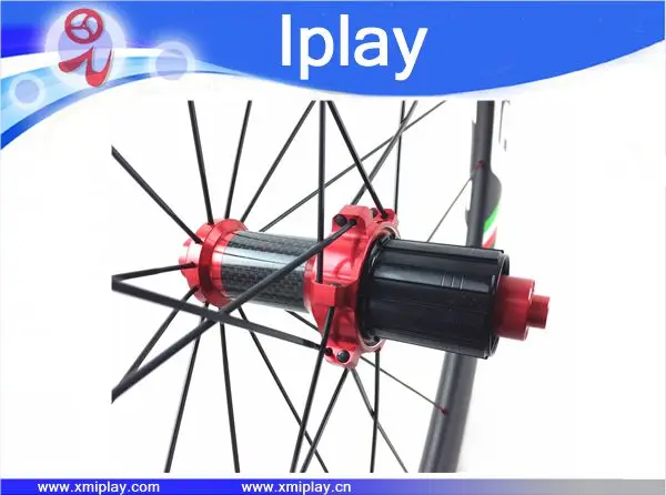 Карбоновые колеса IPLAY дорожный велосипед R36 прямые втулки колесо диаметром 38 мм 50