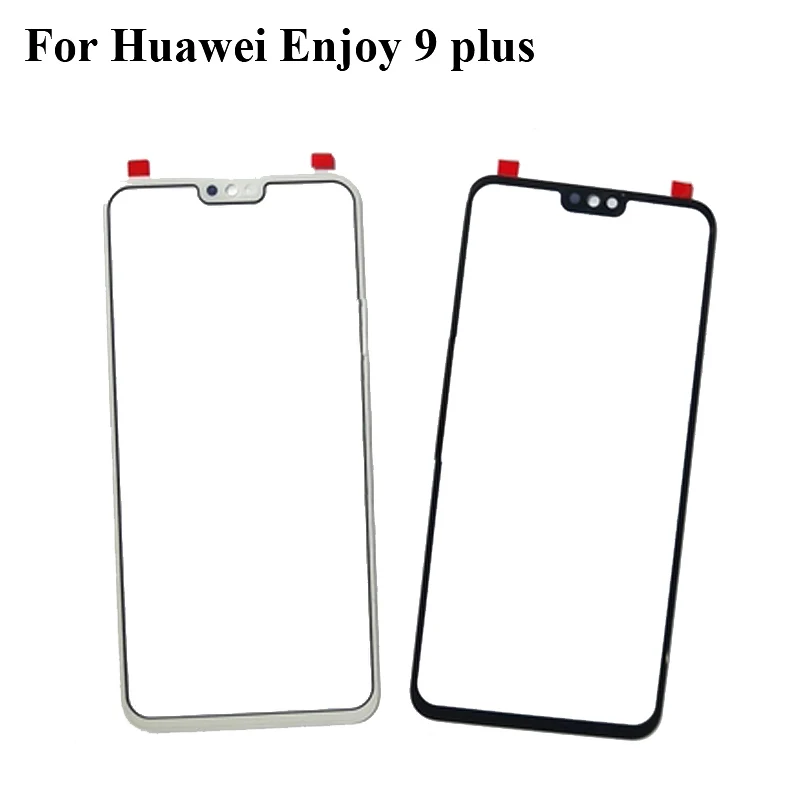 Стеклянный объектив для Huawei Enjoy 9 plus 2 шт. сенсорный экран внешний Enjoy9 стеклянная