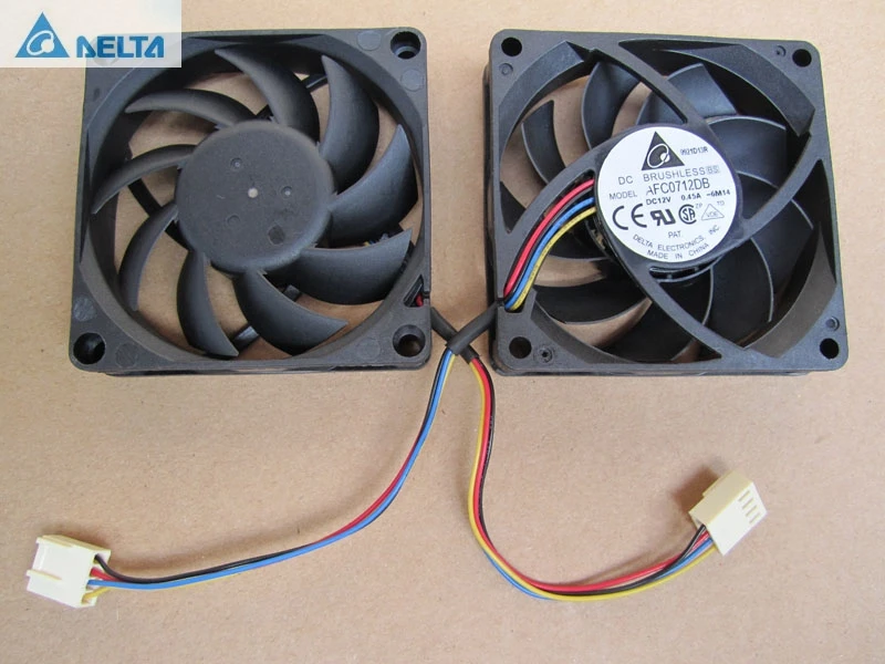 Для delta 7 см 70 мм 70*70*15 7015 12 В 0.45a afc0712db сервер cpu вентилятор охлаждения | Компьютеры и