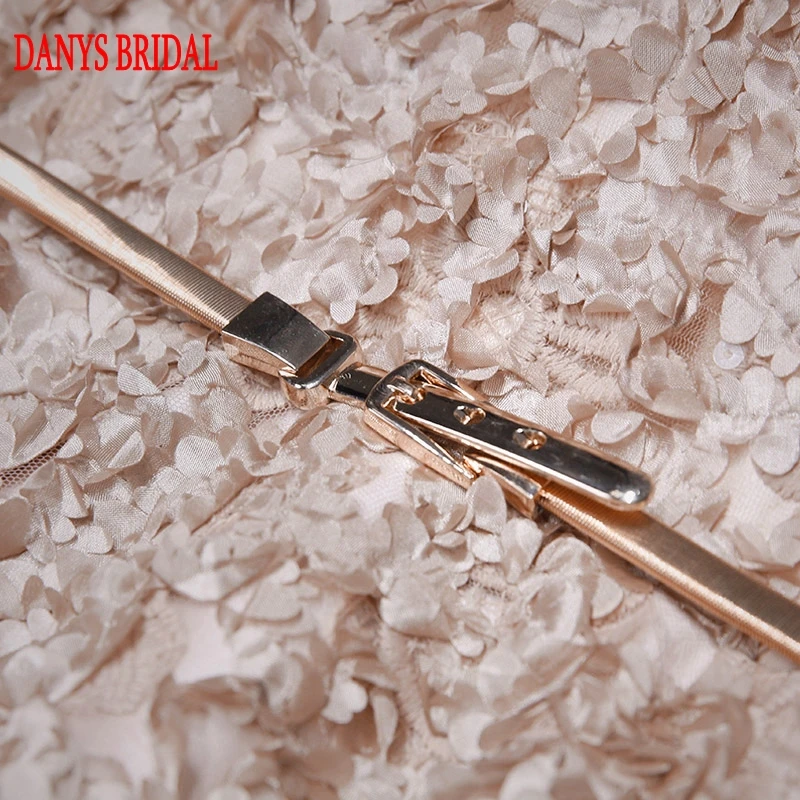 Золотое короткое платье для выпускного вечера милое вечернее | Свадьбы и