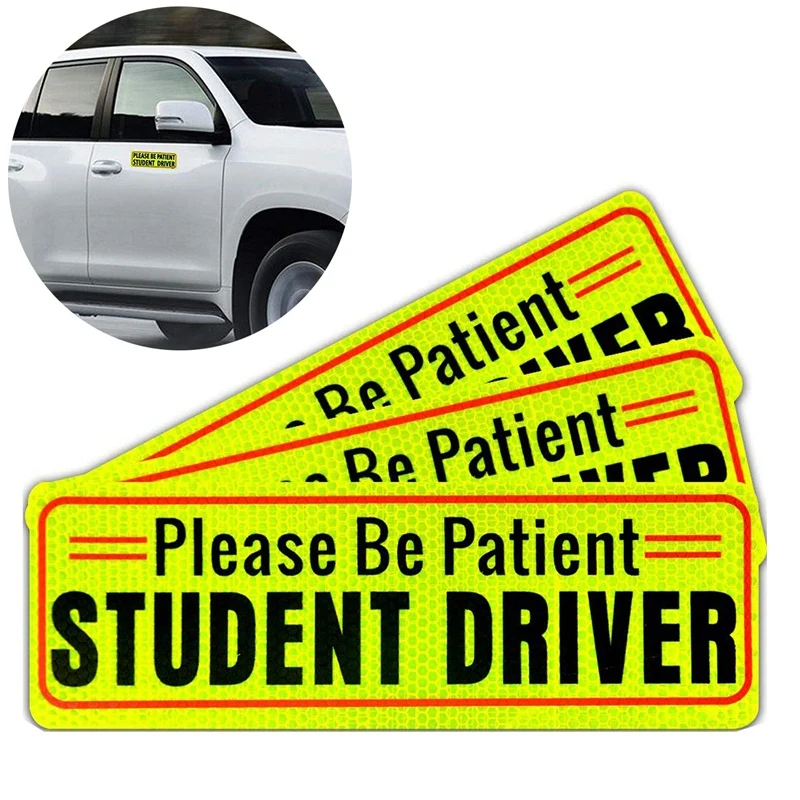 Набор из 3 предметов студенческие драйвер магнит с высокой отражающей