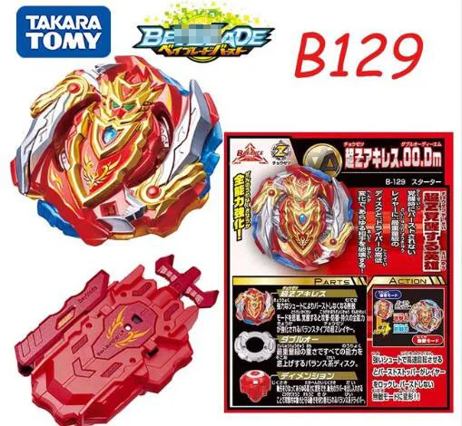 Takara Tomy Bayblade взрыв fafnir B-127 CHO-Z Валькирия. Z. Ev с launcher Bayblade быть лезвие игрушка-Лидер продаж, спинер для детей B122 - Цвет: b129