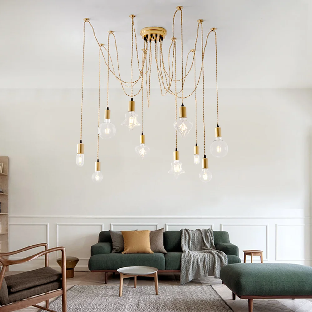 

Nordic simple creative restaurant living room light shop clothing shop coffee shop fairy scattering flower industry LU8221348