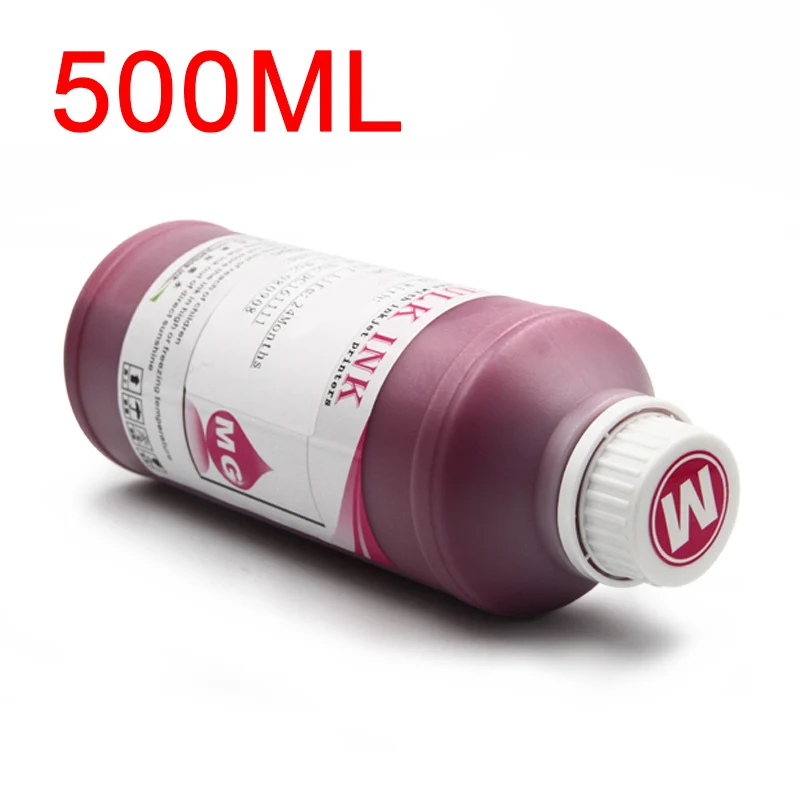 400 ml/set чернила для цифровой печати по ткани для Roland Mimaki Mutoh для Konica DX3 DX4 DX5 DX6 DX7 DTG чернила для принтера комплект - Цвет: 500ML Magenta