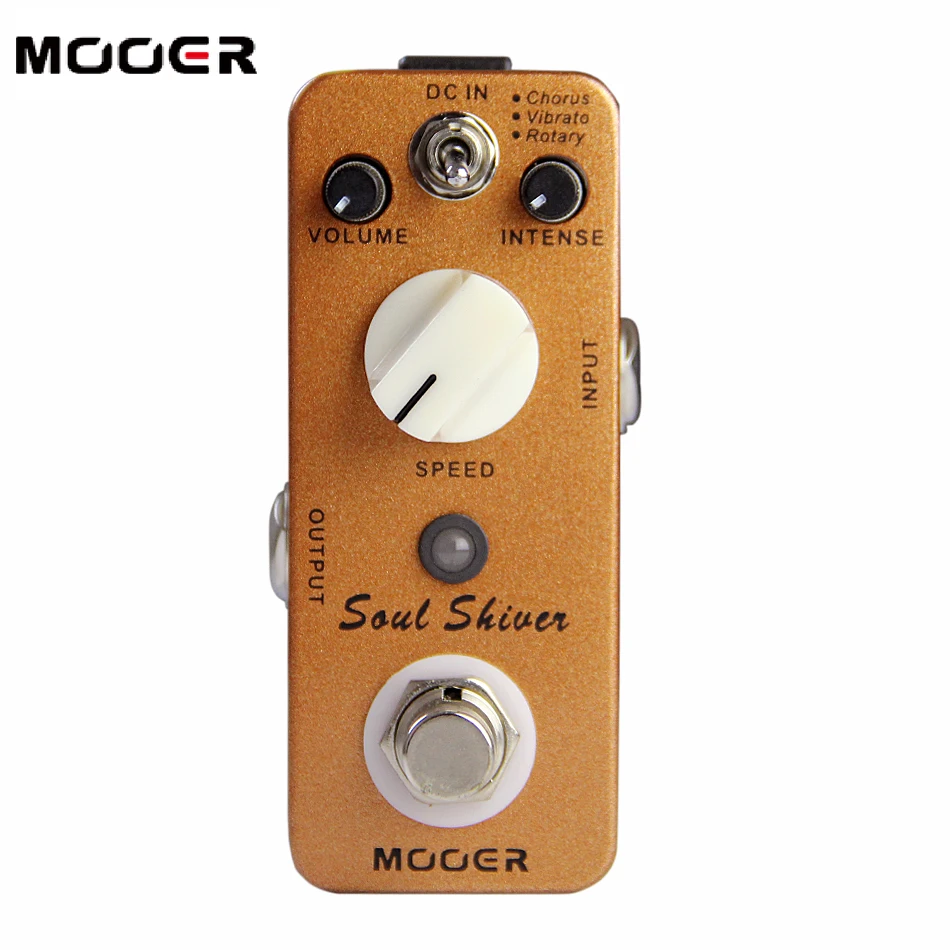 Педаль для гитары/педаль эффектов MOOER Soul Shiver с мультимодуляцией бесплатная