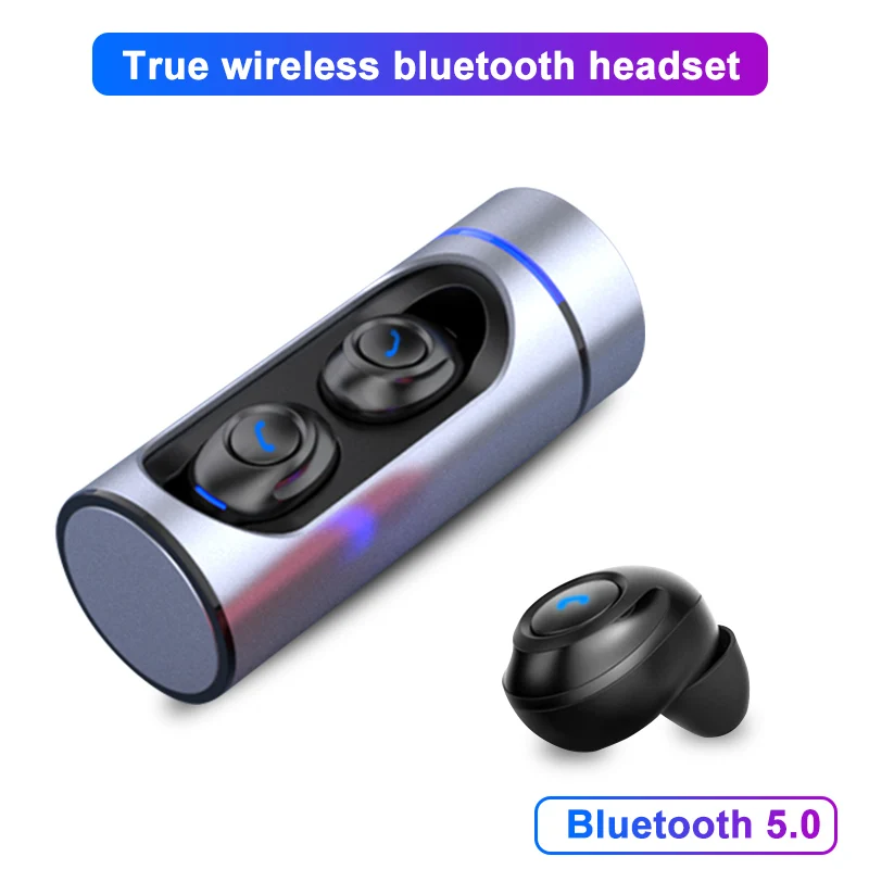 Настоящие беспроводные наушники BT 5 0 TWS bluetooth гарнитура стерео HIFI спортивные с 550