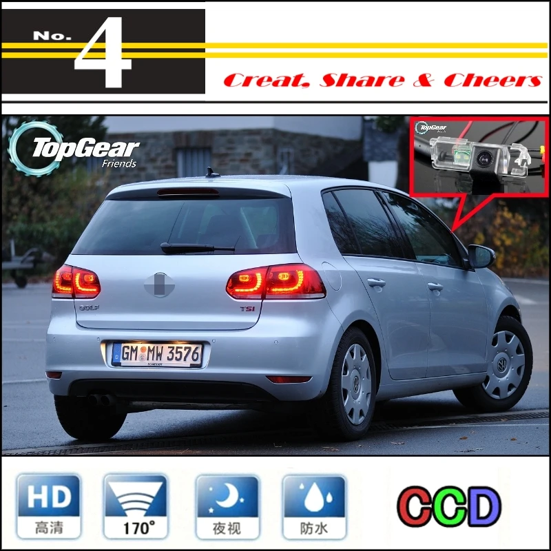 Автомобильная камера для Volkswagen VW Golf4 Golf 4 Golf5 5 Golf6 6 водонепроницаемая заднего вида