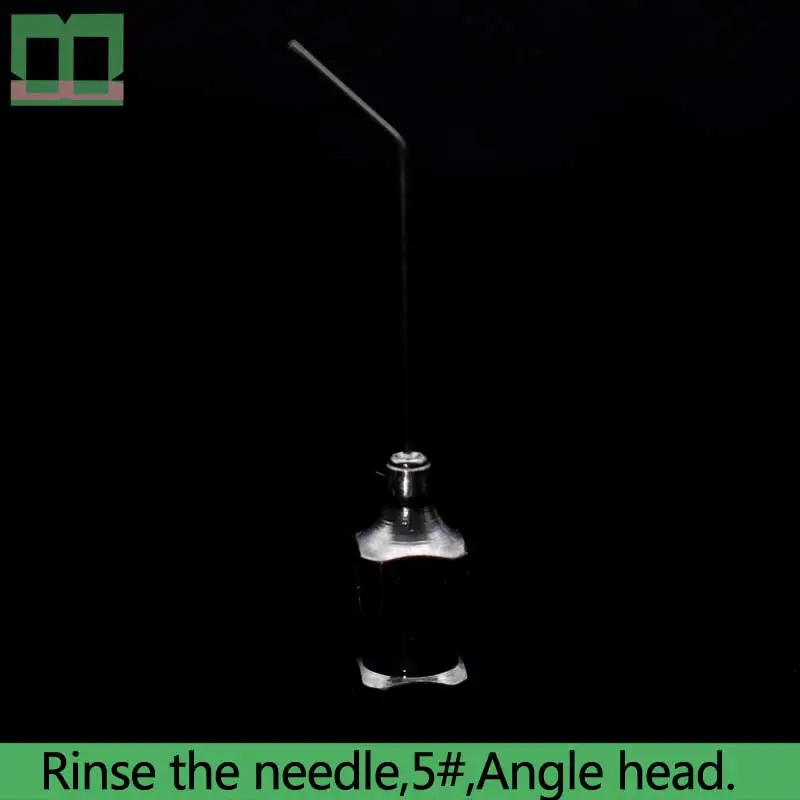 Rinse the needle stainless steel 5# 6# Ophthalmic surgical instrument surgical instrument straight handle bend handle - Цвет: 5