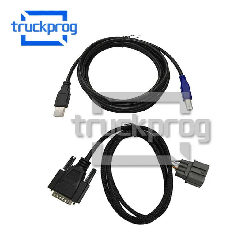TruckProg диагностический кабель USB и 6 pin Диагностический кабель для JCB Agricultural Diagnostic электронный СЕРВИС ИНСТРУМЕНТ