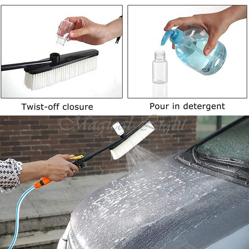 Щетка для мойки автомобиля выдвижной выключатель с длинной ручкой Chevrolet Cruze Aveo