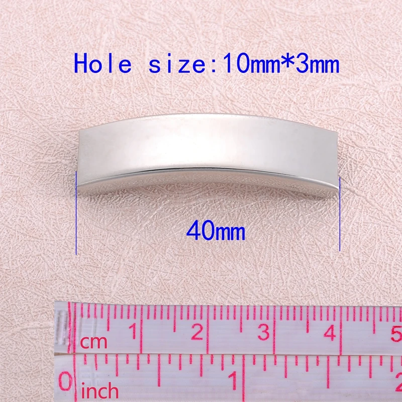 5 шт. гибкие разъемы из нержавеющей стали яркие гладкие соединители 10x3 мм веревка