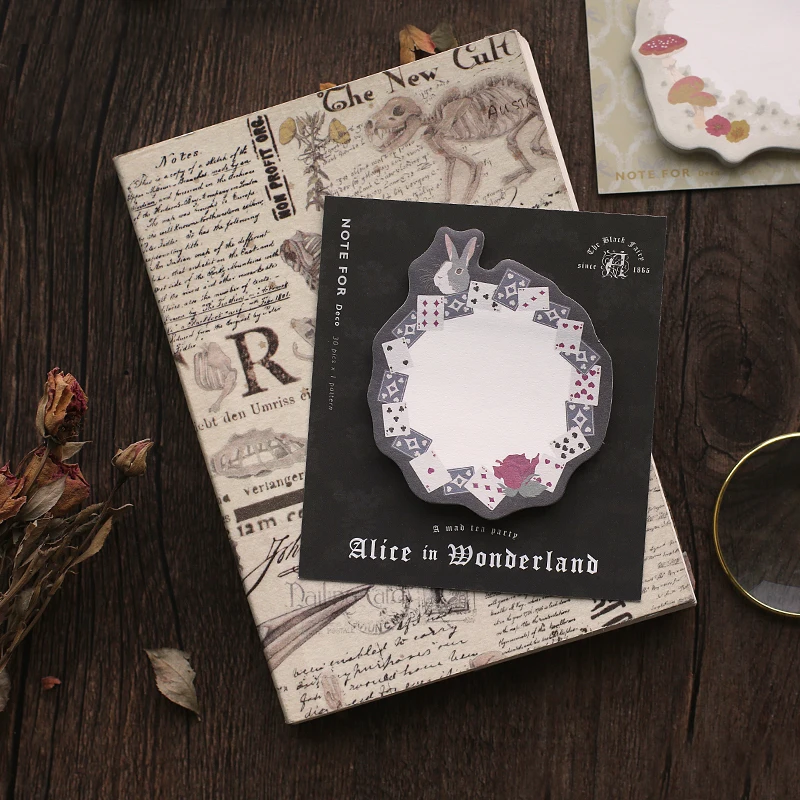 Dark fairy Alice NOTE для блокнота канцелярские принадлежности Papelaria Escolar школьные |