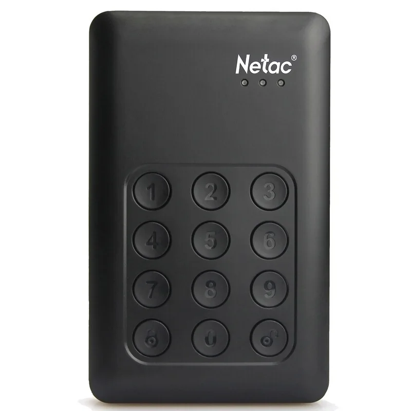 Netac Портативный HHD 500 г 1 ТБ 2 5 &quotUSB 3 0 AES256 оборудования Шифрование Скорость до 150
