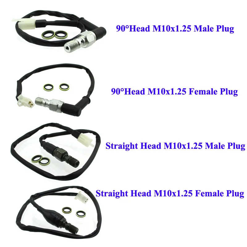 Гидравлический стоп переключатель XLSION для тормоза Nissin Honda Yamaha Kawasaki Suzuki M10X1.25 YAMAHA