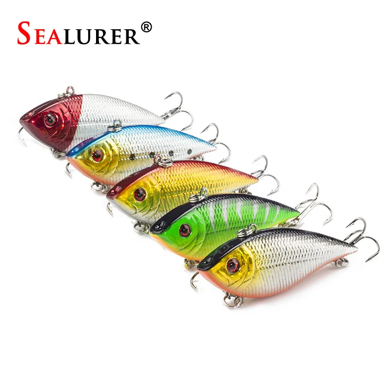 1 шт. зимняя рыболовная приманка твердая VIB со свинцом внутри снасть для подледной