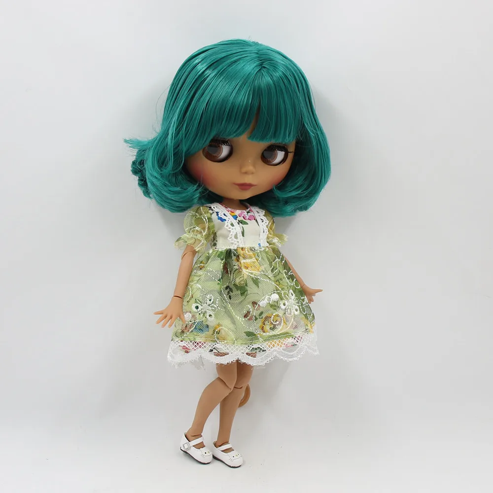 Ледяной DBS Blyth кукольные 1/6 bjd с черной кожи телесного цвета шарнирное тело и