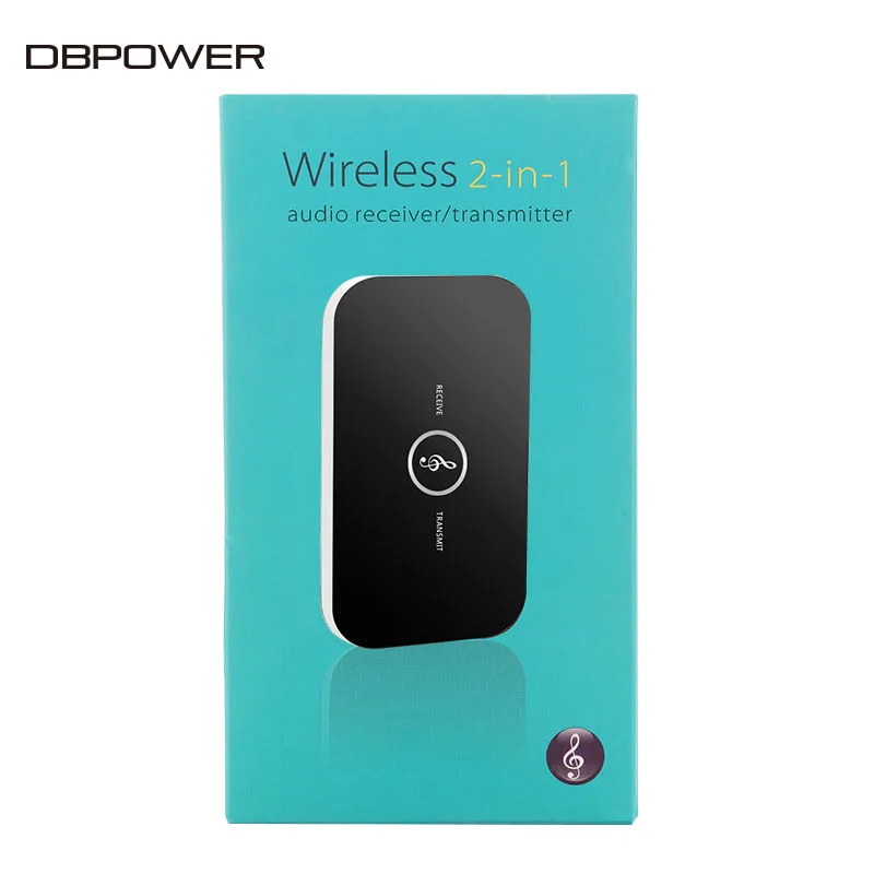 Dbpower 2-в-1 Беспроводной передатчик и приемник Портативный Bluetooth аудио Музыка