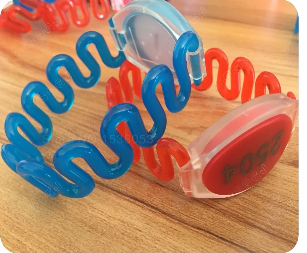 100 шт./лот 13 56 МГц RFID-браслет силиконовые электронные браслеты наручный браслет NFC