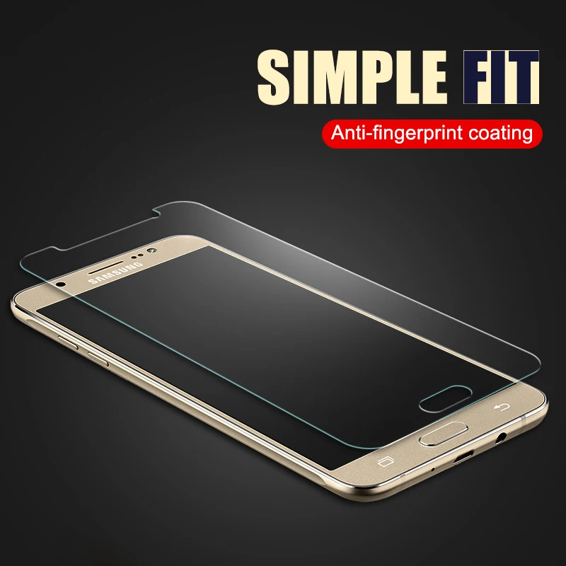 

0.26mm 9H 2.5D Tempered Glass For Samsung Galaxy J3 J5 J7 2015 2016 2017 Screen Protector on For Samsung S6 S7 Protective Film
