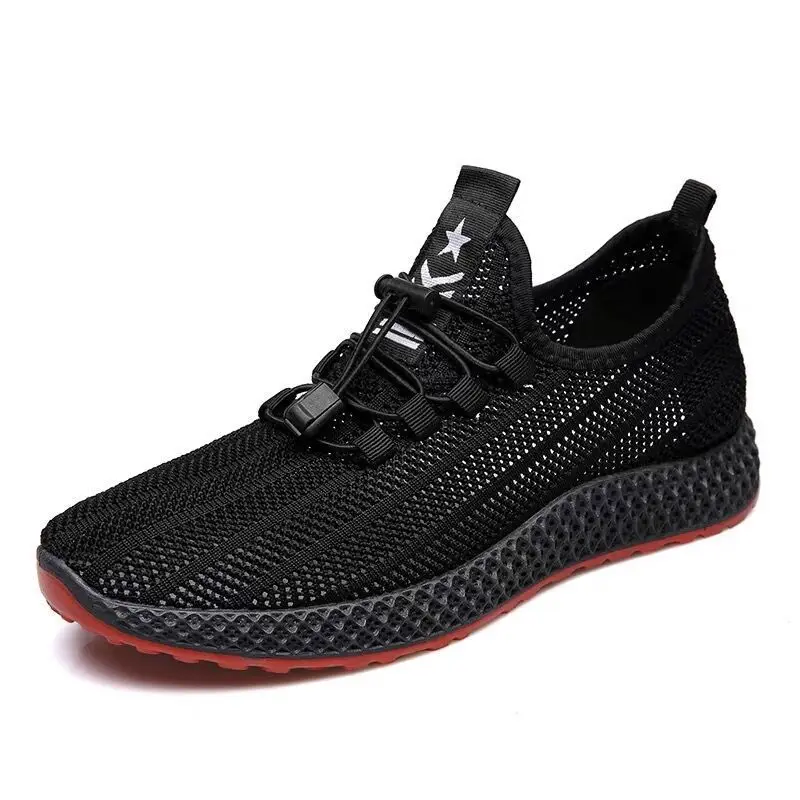 Men's Breathable Work Safety Mens Sports Platform Shoes Casual For Male Men Outdoor Sneakers Zapatos De Hombre Loafers Trainers | Обувь
