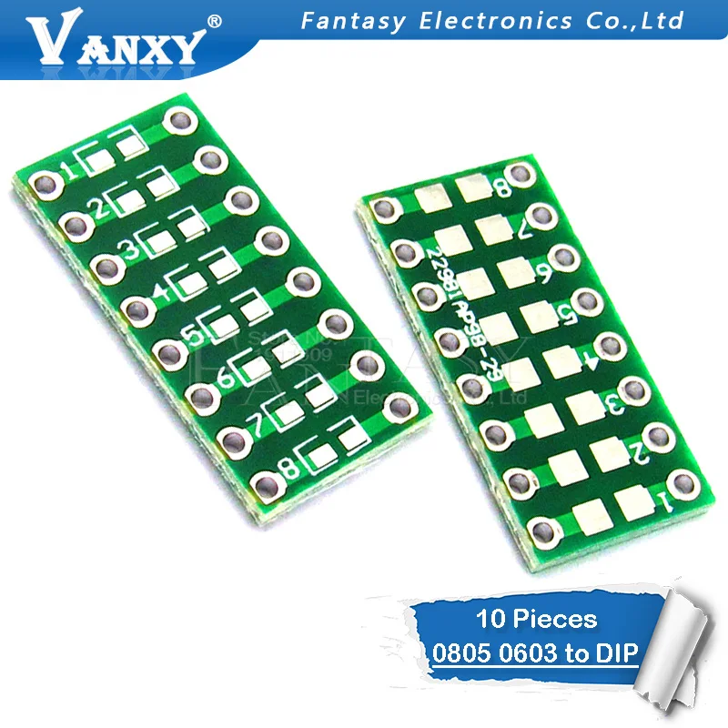 10 шт. 0805 0603 0402 для DIP PCB плата переноса Pin шаг адаптер keysets|keyset| |