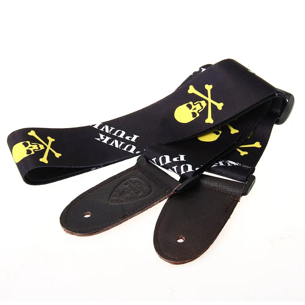 Ремень в стиле панк для электроакустической бас-гитары | Спорт и развлечения