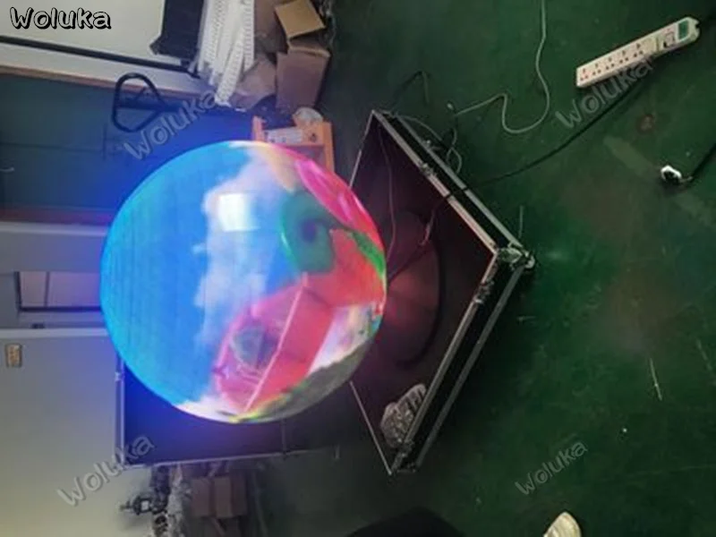 P4 Сферический светодиодный дисплей HD сферический экран диаметром 1 5 м CD50