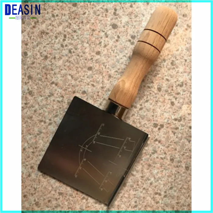 only 1 pcs 1 шт. Зубной Техник воск Лопата стоматологические лабораторные инструменты Золотая Лопата полный протез Лопата воск Дайк Лопата горячий воск доска - Цвет: only 1 pcs